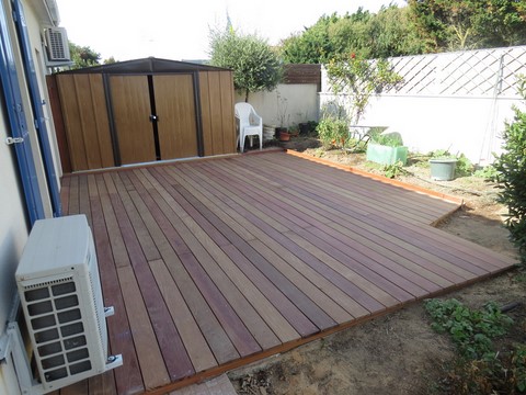 terrasse bois en cumaru