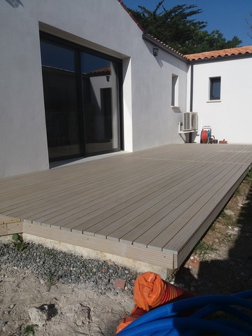 terrasse bois en pin radiata