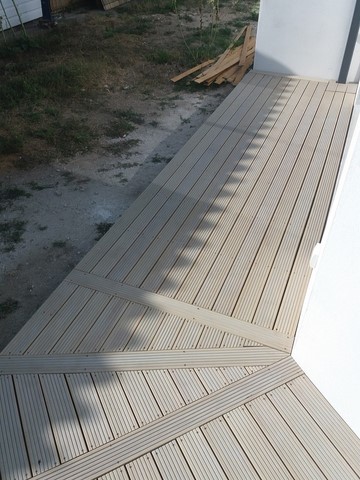 terrasse bois en pin radiata