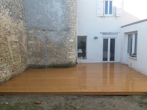 terrasse bois en pin radiata