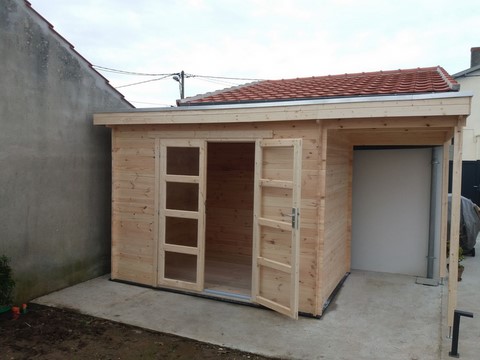 abri de jardin bois